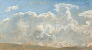 A Cloud Study, Exmoor — Sir Alfred James Munnings