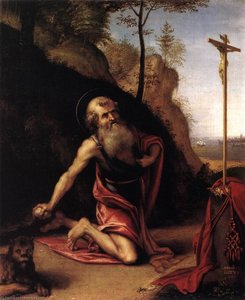 The Penitent St Jerome — Lorenzo Lotto