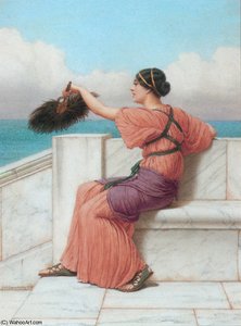 A Fond Farewell — R.b.a John William Godward
