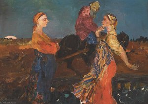 Life In The Country — Filipp Andreevich Maliavin