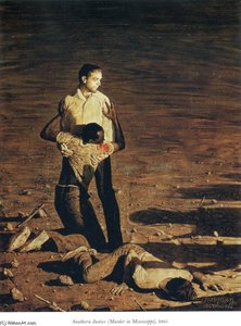 Southern Justice (murder In Mississippi) — Norman Rockwell