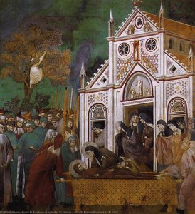 Legend Of St Francis - [23] - St Francis Mourned By St Clare — Giotto Di Bondone