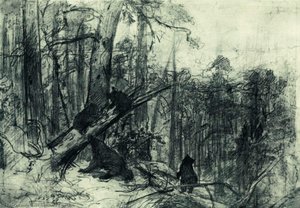 Morning In A Pine Forest — Ivan Ivanovich Shishkin