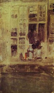 The Grey House — James Abbott Mcneill Whistler, Tonalist Movement