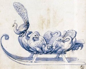 Sketch For A Sleigh — Giuseppe Arcimboldo
