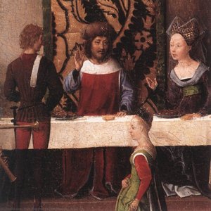 St John Altarpiece (detail) (19) — Memling, Hans