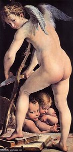 Cupid — Parmigianino
