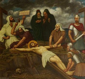 Jesus is Nailed to the Cross (part of ‘Stations of the Cross’)