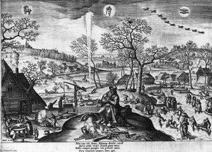 Winter — Jan I Sadeler