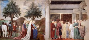 2. Procession Of The Queen Of Sheba Meeting Between The Queen Of Sheba And King Solomon — Piero Della Francesca