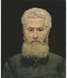 Portrait Of The Painter Master P. Taddéoli — Ferdinand Hodler