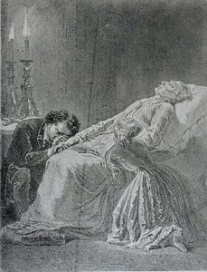 The Death Of Jean Valjean — Alphonse De Neuville