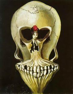 Ballerina In A Death's Head — Salvador Dalí, Surrealism