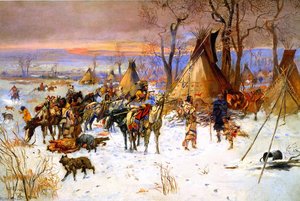 Indian Hunters' Return — Charles Marion Russell