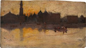 Gray day in spring, Venice