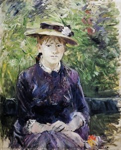 Portrait Of Paule Gobillard — Berthe Morisot