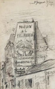 The Saint-jacques Street In Paris — Johan Barthold Jongkind