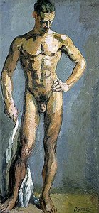 Standing Male Nude — Duncan Grant