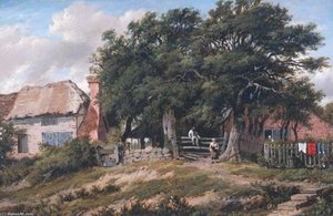 Yews Near Turner's Hill, East Grinstead, West Sussex — Patrick Nasmyth