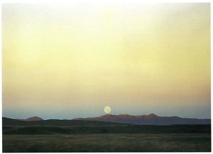 Moonrise On The Maniototo — Grahame Sydney