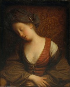 Young Woman Sleeping — Jean Baptiste Santerre