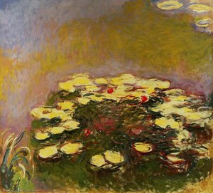 Water-lilies 56 — Claude Monet, Impressionist Landscape