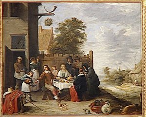 Le Festin De L'enfant Prodigue — David Teniers Ii Le Jeune, Dutch Golden Age