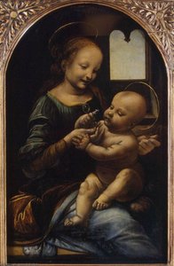 Madonna With A Flower (madonna Benois) — Leonardo Da Vinci, Renaissance
