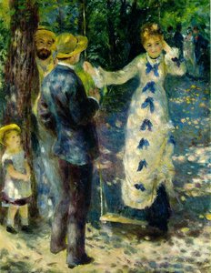The Swing, Musée D'orsay, Paris — Pierre-auguste Renoir
