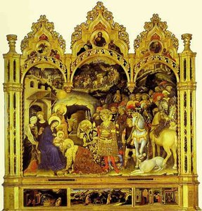 Gentile Da Fabriano - Adoration Of The Magi — Gentile Da Fabriano, Gothic Art