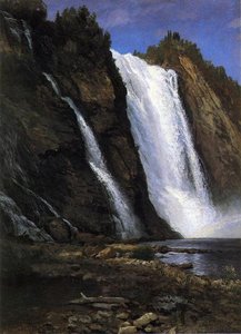 Waterfall — Albert Bierstadt