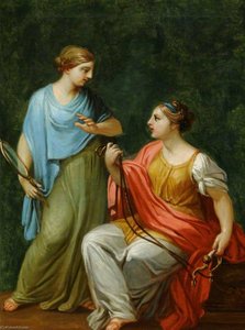 Wisdom (prudence) And Temperance — Antonio Zucchi