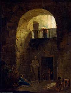 Neglected Statue — Hubert Robert