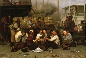 The Longshoremen's Noon — John George Brown