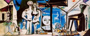 Playa En La Garoupe — Pablo Picasso