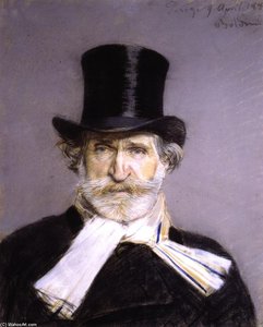 Guiseppe Verdi In A Top Hat — Giovanni Boldini