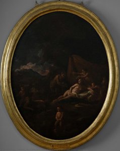 Putti With A Satyr And A Nymph — Francesco Monti Alias Brescianino Delle Battaglie