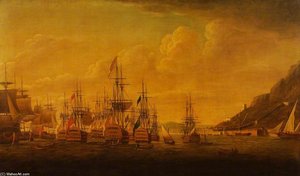 Gibraltar Relieved By Sir George Rodney - — Dominic Serres