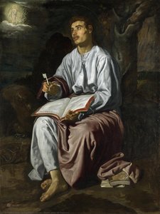 Saint John At Patmos — Diego Velázquez