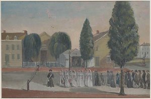 Infant Funeral Procession — William P Chappel, Realism