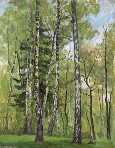 Spring Day — Pyotr Konchalovsky