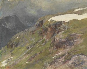 Deutsch Berglandschaft — Edward Theodore Compton