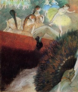 At The Ballet — Edgar Degas, Impressionism