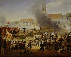 The Battle Of Landschut, 21st April — Louis Hersent