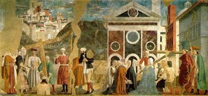 The Arezzo Cycle - Discovery And Proof Of The True Cross — Piero Della Francesca, Renaissance Humanism