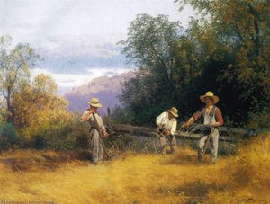 Gathering The Rye — Herman Herzog