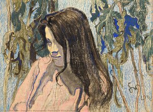 Portrait Of Eliza Parenska — Stanislaw Wyspianski