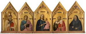 Badia Polyptych — Giotto Di Bondone, Proto Renaissance
