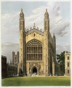 West End Of King's College Chapel — Frederick Mackenzie