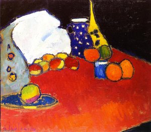 Red Table — Alexej Von Jawlensky
